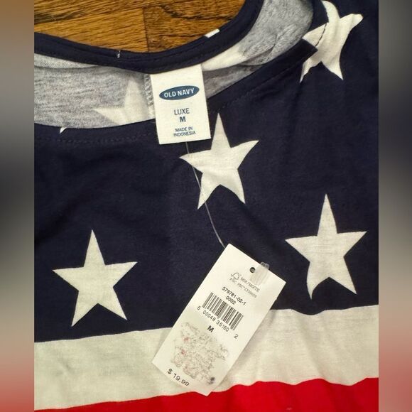 Old Navy Red, White, and Blue Star Tank Top - Picture 2 of 2
